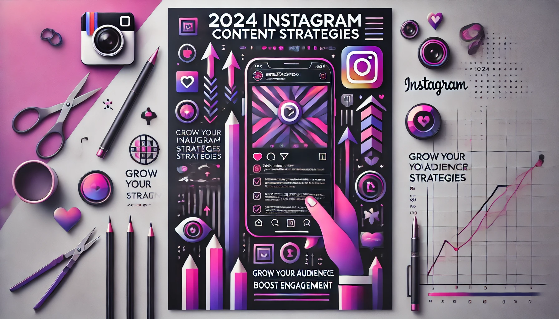 Read more about the article Top Content Creation Strategies on Instagram for 2024: Build Engagement and Grow Your Audience